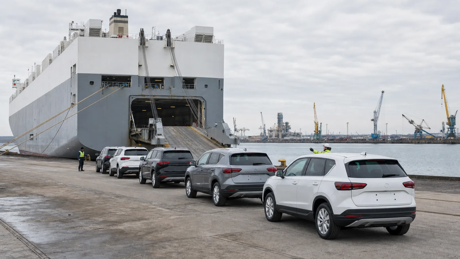 RoRo vs Container Shipping Cars from China