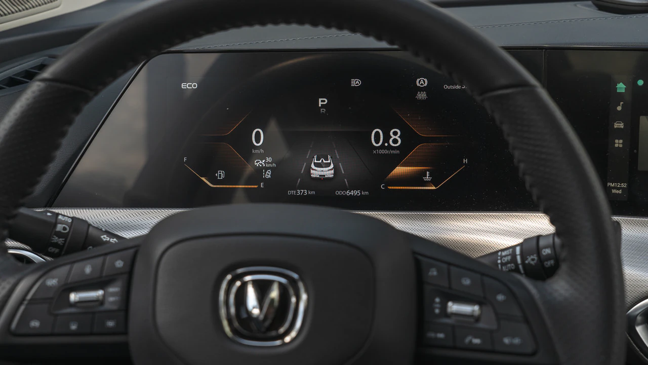 Changan UNI-T cockpit detail 3