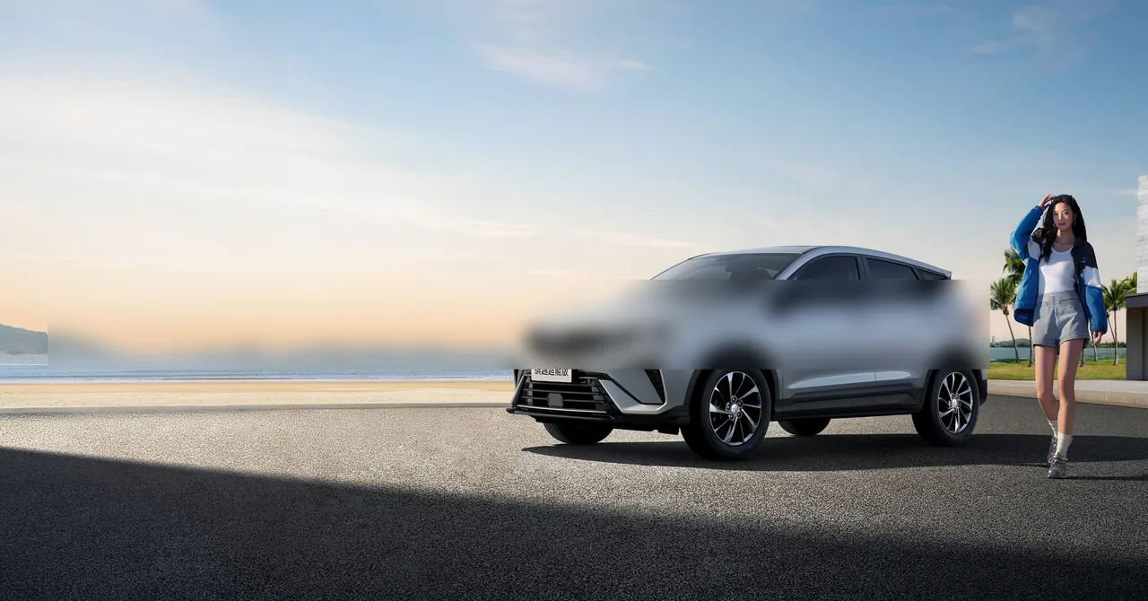 Geely Coolray exterior view 2