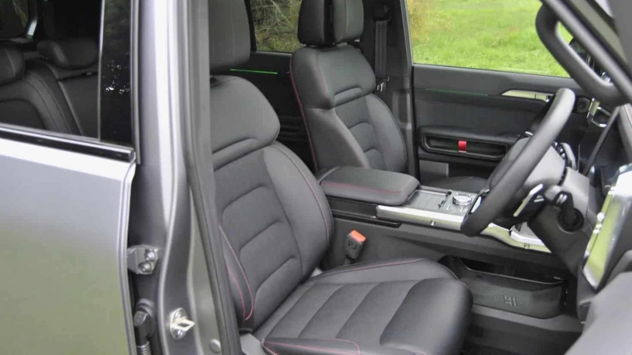 Jetour T2 cabin space 1