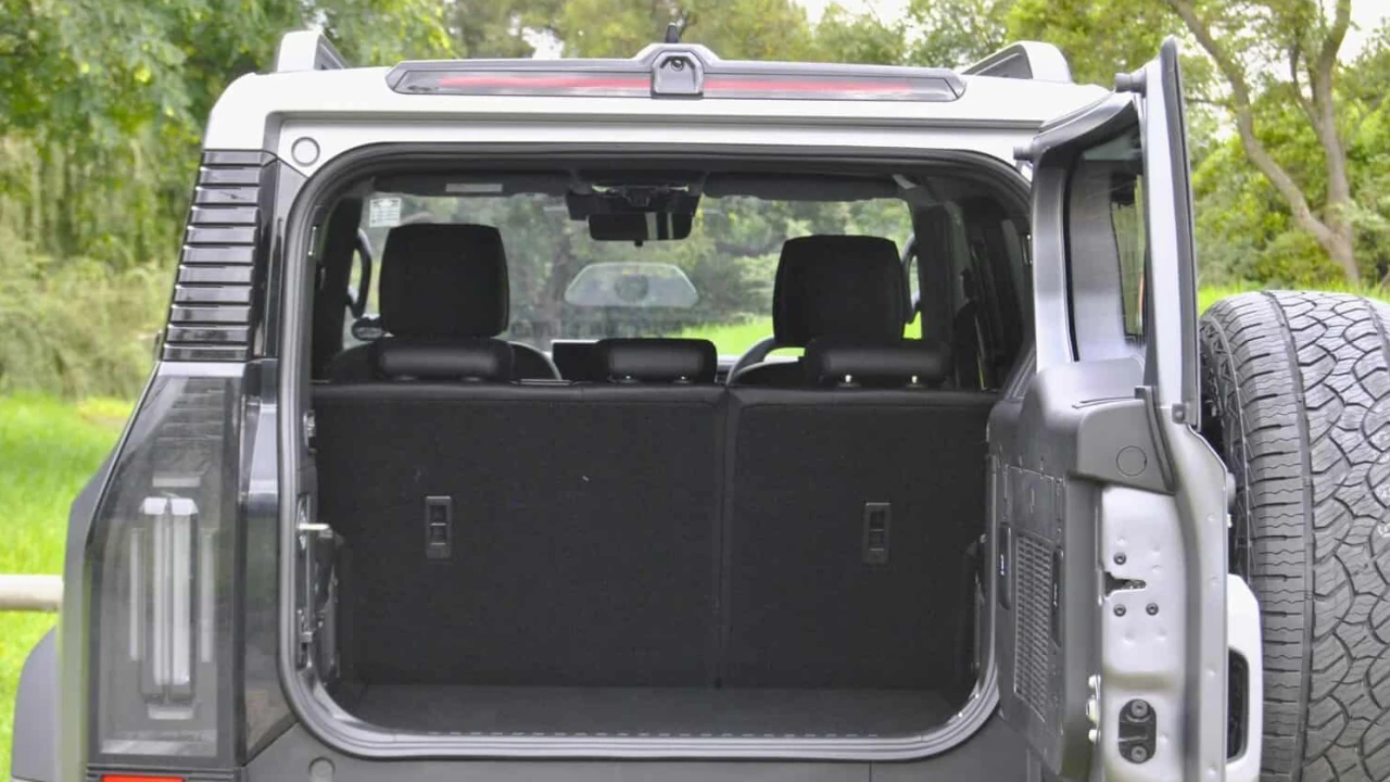 Jetour T2 cabin space 3