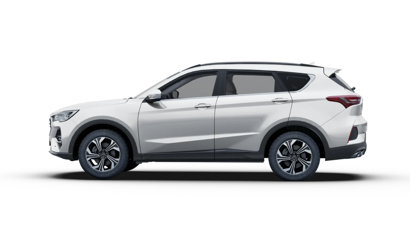 Jetour X70 studio side profile, white